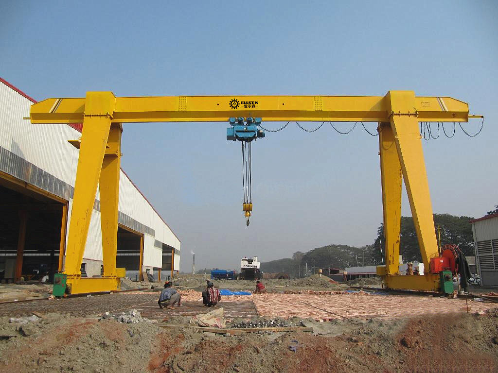 single girder gantry crane 10 ton