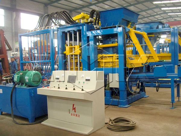 concrete hollow block making machine for sale