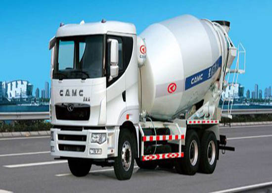 Concrete mixer truck