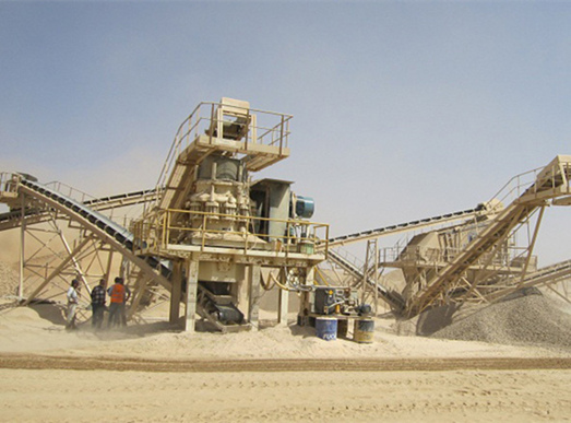 stationary crusher plant
