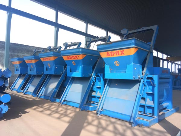 twin-shaft concrete mixers Pakistan