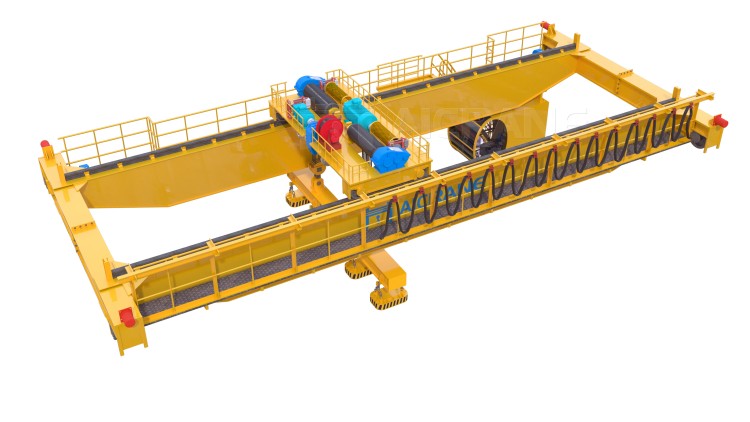 QC magnetic overhead crane