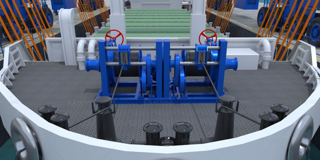 Aicrane mooring winch for sale