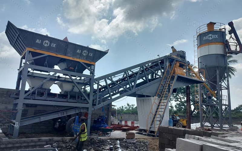 AJY25 In Tanzania Used for Prefabricated Concrete Elements