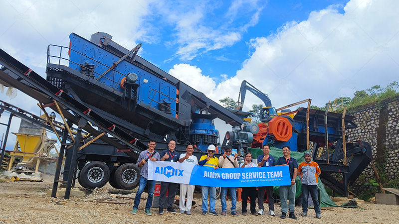 100 tph Granite Crushing Plant
