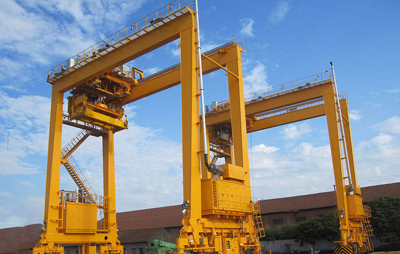 RTG container crane
