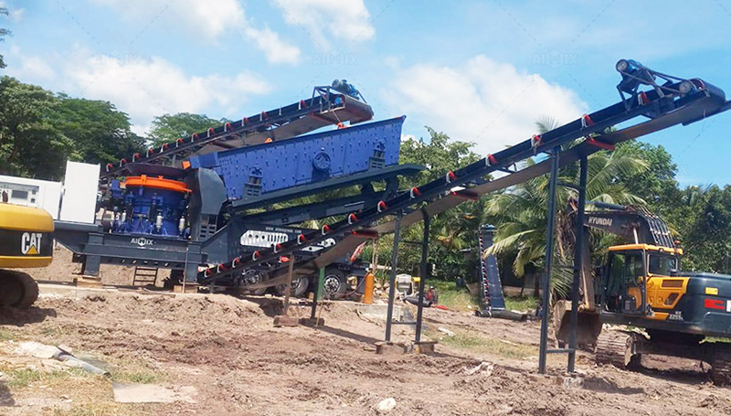 granite crushing